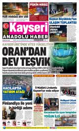KAYSERİ ANADOLU HABER