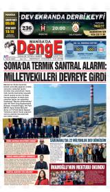 MANİSA'DA DENGE