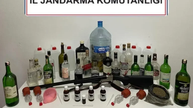 Giresun Keşap’ta Kaçak Alkol Operasyonu: Şüpheliler Serbest