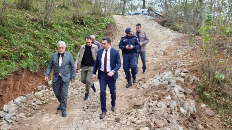 Giresun Kaymakamı Köyleri Gezdi: KÖYDES Çalışmaları Hız Kesmiyor