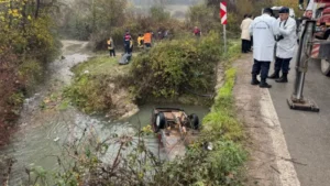 Bartın’da Dereye Düşen Otomobilde Karı Koca Hayatını Kaybetti