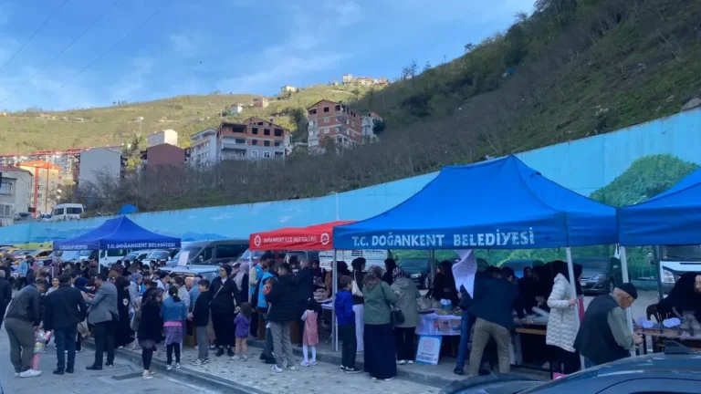 Doğankent’ten Gazze’ye Destek: Yardım Kermesi Düzenlendi