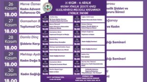 Giresun’da Kadına Şiddete Karşı 16 Günlük Aktivizm Başlıyor