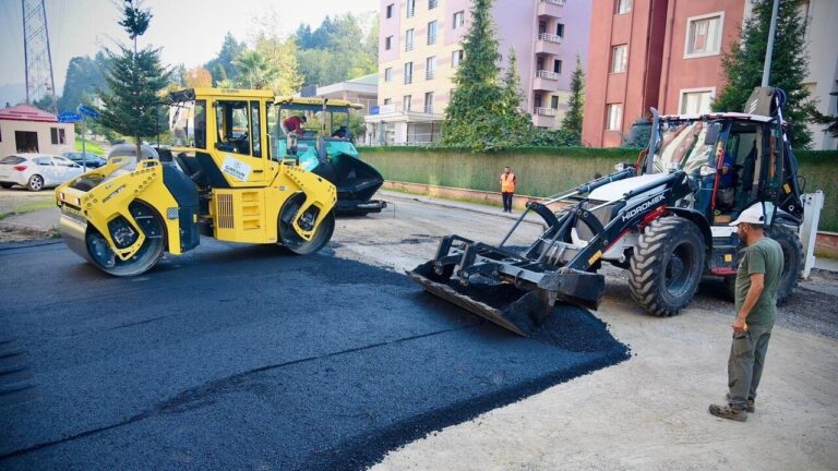 Giresun Gaziler Mahallesi’nde 700 Metre Asfalt Çalışması Tamamlandı
