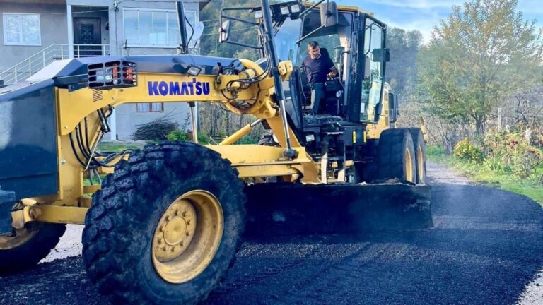 Giresun’da Avcılı-Danışman Yolu Asfaltlandı: Ulaşım Kalitesi Arttı