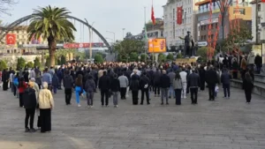 Atatürk Giresun’da Saygıyla Anıldı: Hayat 09.05’te Durdu