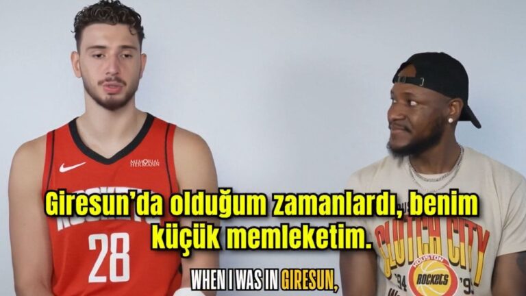 Alperen Şengün’ün NBA Yolculuğu Giresun’da Başladı: LeBron Forması Detayı