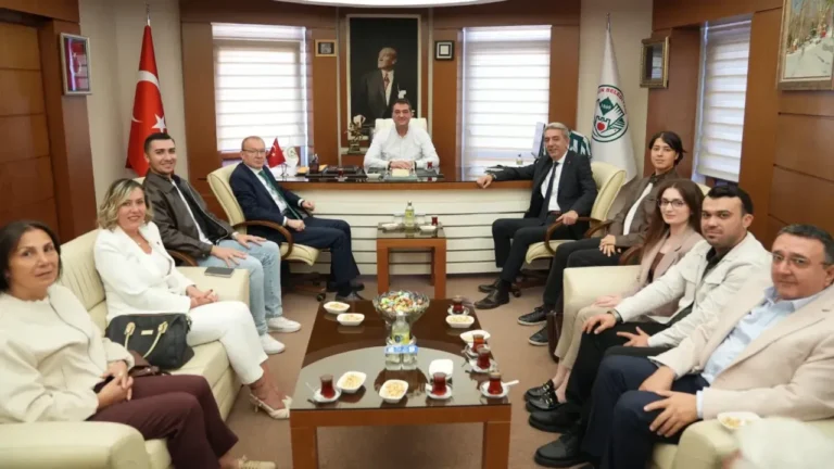 CHP Giresun Merkez İlçe’den Başkan Köse’ye İş Birliği Ziyareti