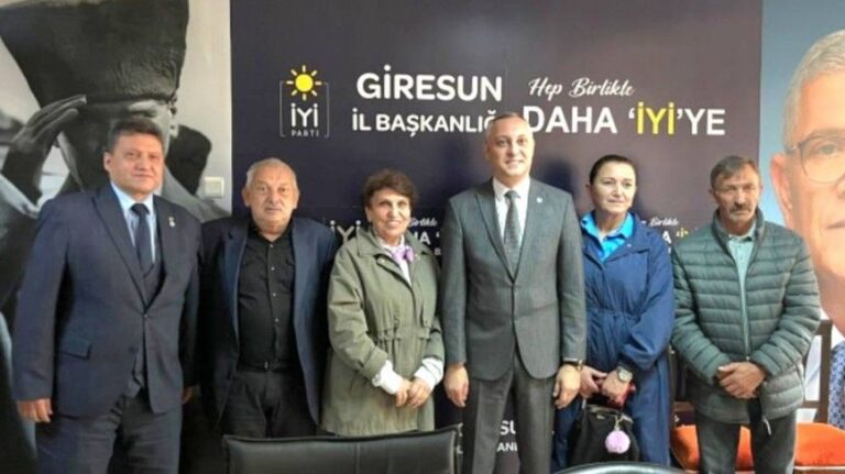 İYİ Parti Giresun’da İnan Taşgöz Yeniden Adaylık İçin Yarışta