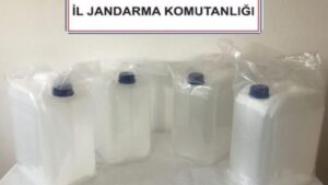 Giresun’da Kaçak Etil Alkol Operasyonu: 20 Litre Ele Geçirildi