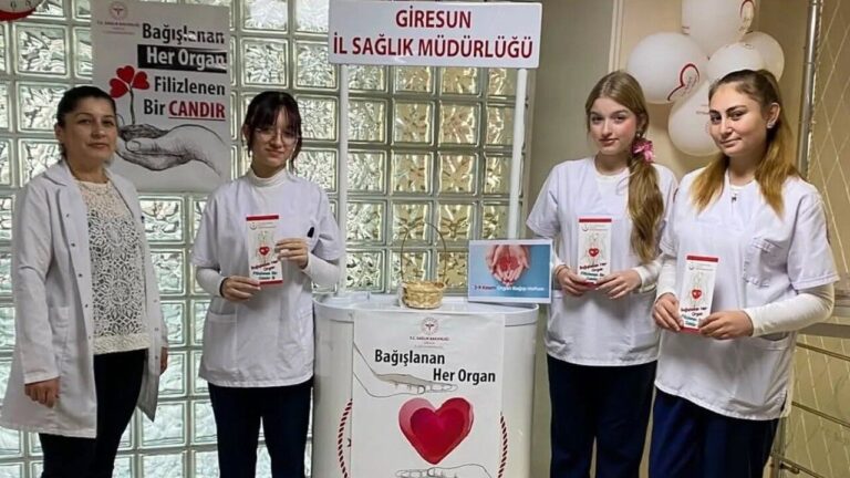 Lokman Hekim MTAL Öğrencileri Organ Bağışı Farkındalığı Yarattı