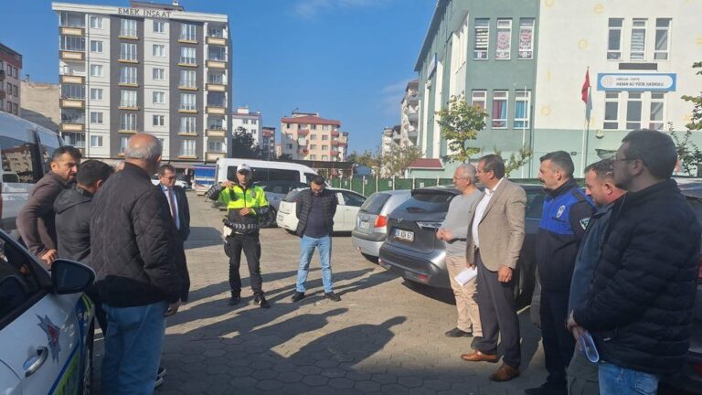 Espiye’de Öğrenci Servislerine Kapsamlı Güvenlik Denetimi