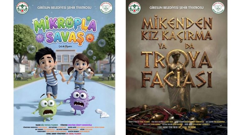 Giresun Şehir Tiyatrosu’ndan İki Yeni Oyun Sahneye Çıkıyor