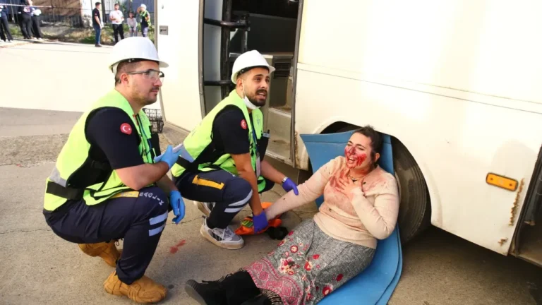 Giresun’da 112 Ekiplerinin Acil Müdahale Becerileri Test Edildi