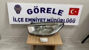 Görele’de Araç Farında 130 Gram Metamfetamin Yakalandı