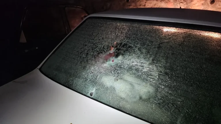 Park halindeki otomobile silahlı saldırı