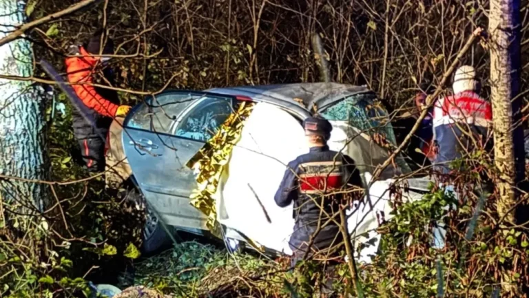 Giresun’da Trafik Kazası! Dere Yatağına Devrilen Otomobildeki Bekçi Öldü