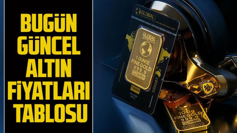 Altın Fiyatları Bugün Ne Kadar? Gram ve Ons Altın Dalgalı Seyirde