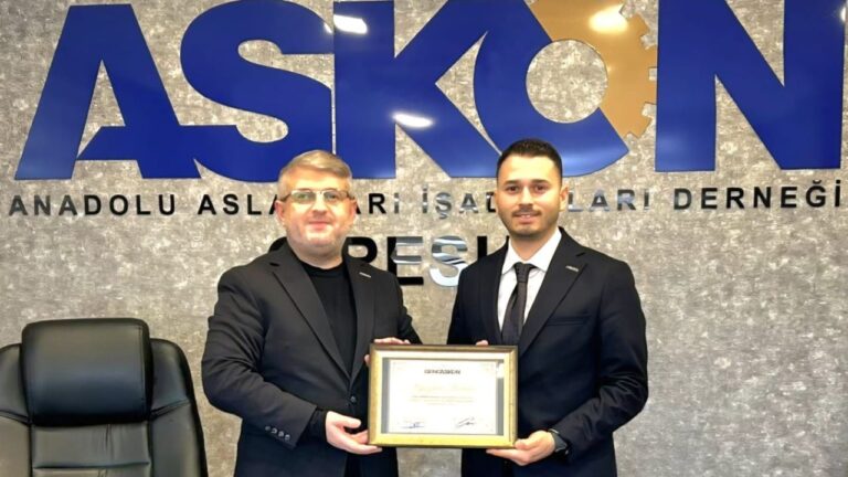 Genç ASKON Giresun Şube Başkanı değişti