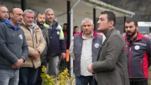 Giresun’da Başkan Köse saha ekiplerini kutladı