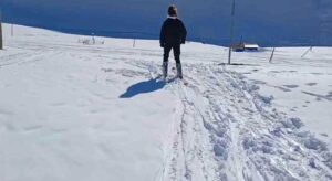 Eğribel Kayak Merkezi faaliyete başladı