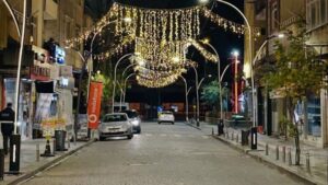 Giresun’un O İlçesinde Yapılan Aydınlatma Çalışmaları İlçenin Çehresini Değiştirdi