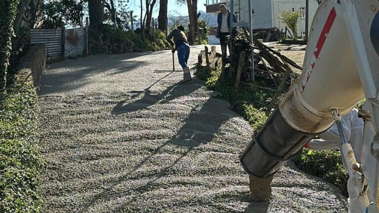 Giresun’un Espiye ilçesinde stabilize yol kalmayacak!