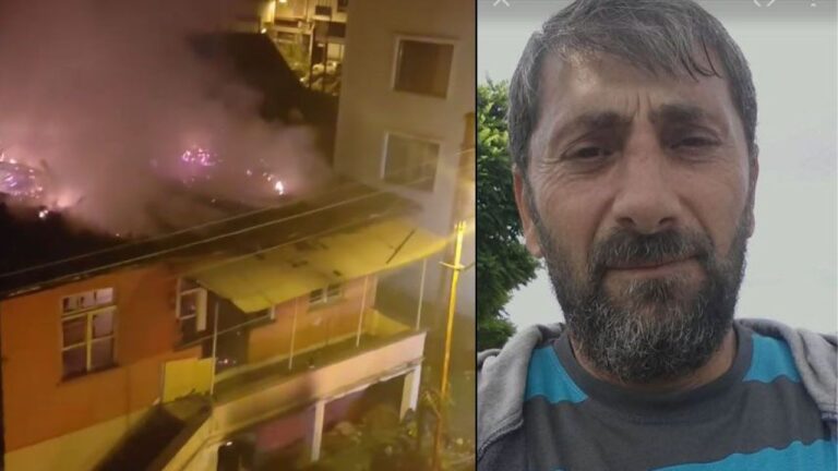 Evde çıkan yangından kaçamayan 1 kişi hayatını kaybetti
