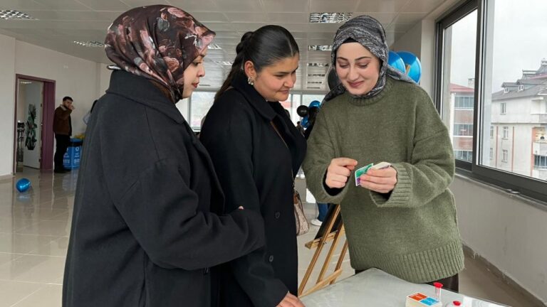 Giresun’da iletişimciler finaller öncesi stres attılar