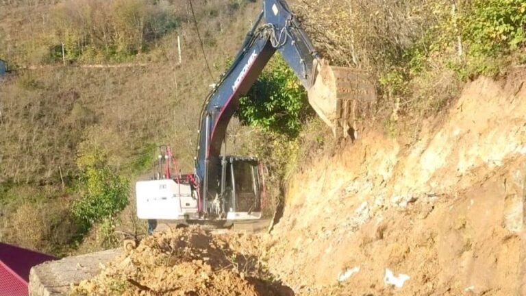 Giresun’da 2025’te 398 kilometre yol tamamlandı