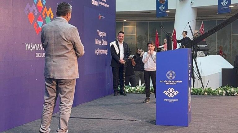 Kuş (ıslık) Dili, ‘Yaşayan Miras Okulu Projesi’nde