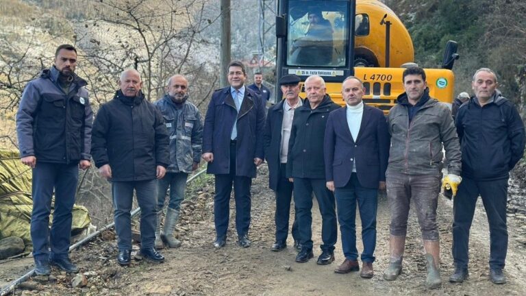 Kaymakam Burak Öz’den Piraziz Köylerinde Yerinde İnceleme