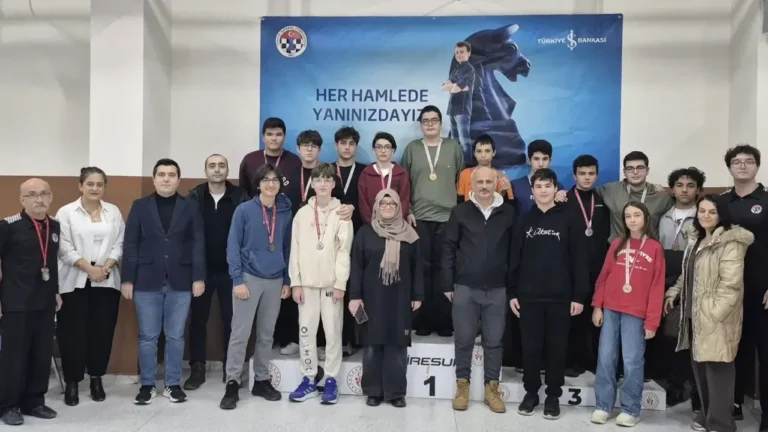 Satrançta İl Birinciliği Heyecanı Sona Erdi