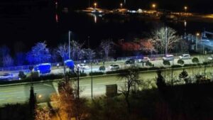 Karadeniz Sahil Yolundaki Kaza! Sürücüler Kaza Sonrası Kavgaya Tutuştular