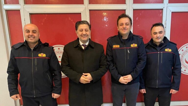 Espiye Müftüsü Özgül’den itfaiyeye ziyaret