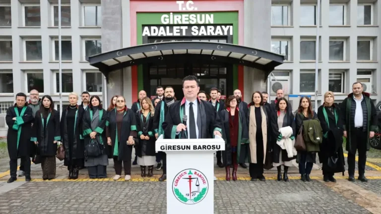 Giresun Barosu’ndan Avukat Cinayetine Sert Tepki!