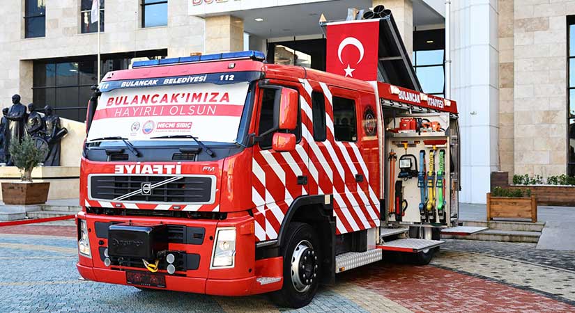 Bulancak İtfaiyesi 2025’te rekor hizmete imza attı