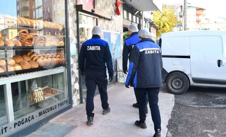 Giresun’da zabıtadan eş zamanlı fırın denetimi