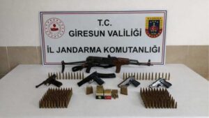 Giresun’da keleş ele geçirildi