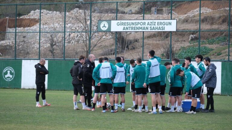 Giresunspor Karadeniz derbisine kilitlendi