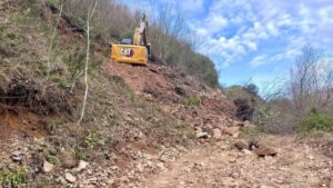 Giresun’da kar yağışı sonrası heyelan!