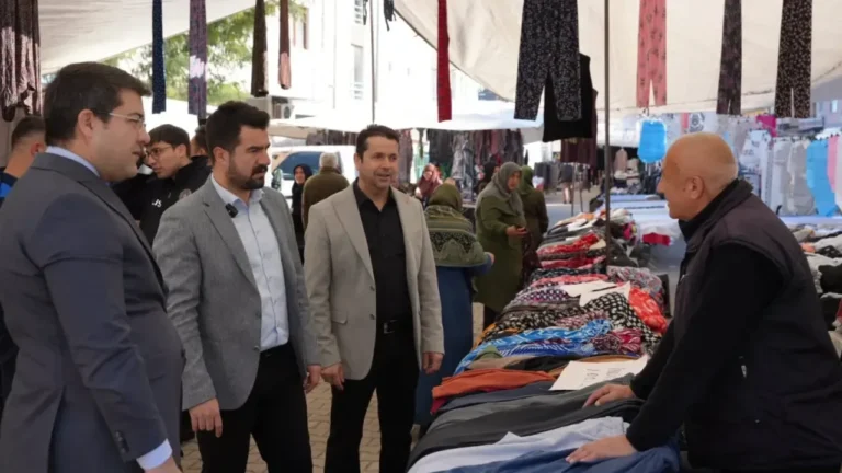 Giresun’da Kaymakam ve başkan çarşı pazarın nabzını tuttu