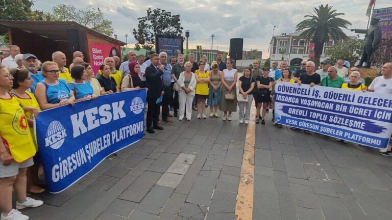 KESK’ten sendikalara omuz omuza mücadele çağrısı