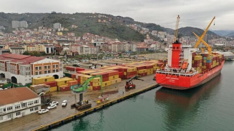 Giresun ve Tirebolu limanları yükselişte, Trabzon geriliyor!