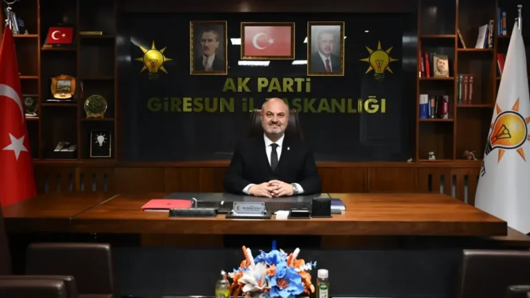 AK Parti Giresun İl Başkanı Yılmaz’dan Sınırda Bayrağa Yapılan Saldırıya Sert Tepki 