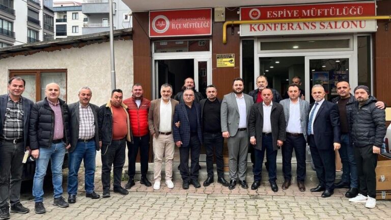 Espiye Şoförler ve Otomobilciler Odası’nda Kongre Yapıldı