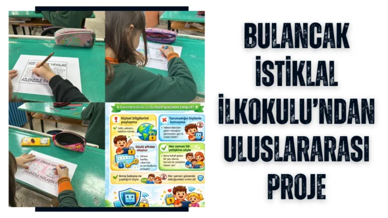 Bulancak İstiklal İlkokulu’ndan Uluslararası Proje
