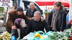 Başkan Sıbıç’tan Salı Pazarı’nda Ramazan Mesaisi: “Bereket Paylaştıkça Çoğalır”