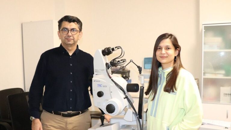 Giresun eğitim araştırmada göz polikliniğe 2 yeni cihazı kazandırıldı