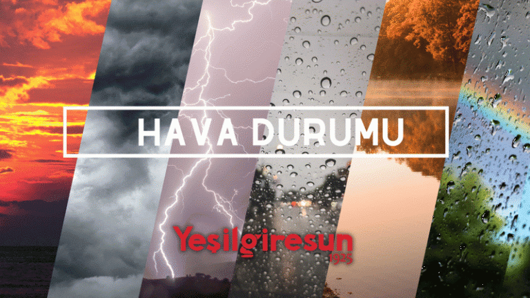 Giresun’da Hafta Sonu Planı Yapanlar Dikkat: Meteoroloji’den Kritik Yağış Uyarısı!